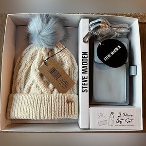 Steve Madden 2 piece set.  Hat and crossbody wallet/handbag.